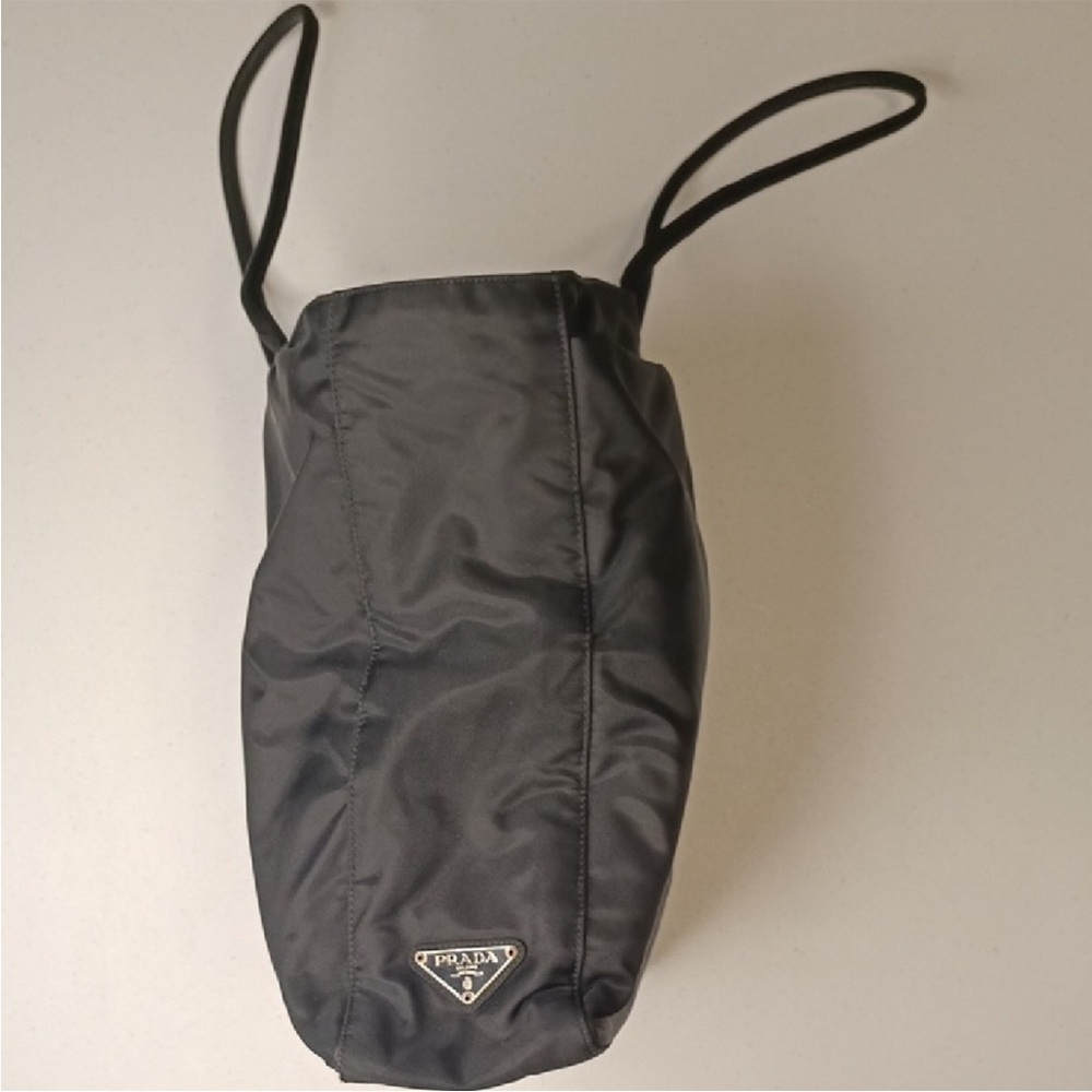 Prada Black Nylon Tote Bag